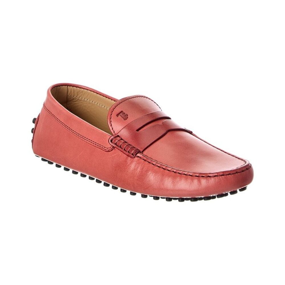 Tod's Gommino Leather Loafer, Red